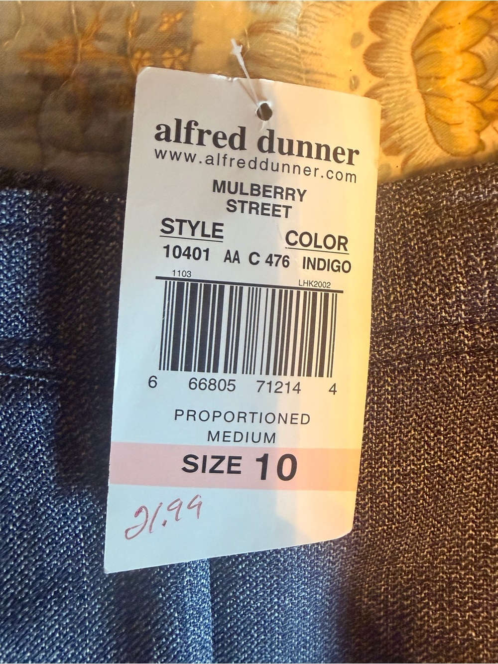 5 pair of Alfred Dunner pants